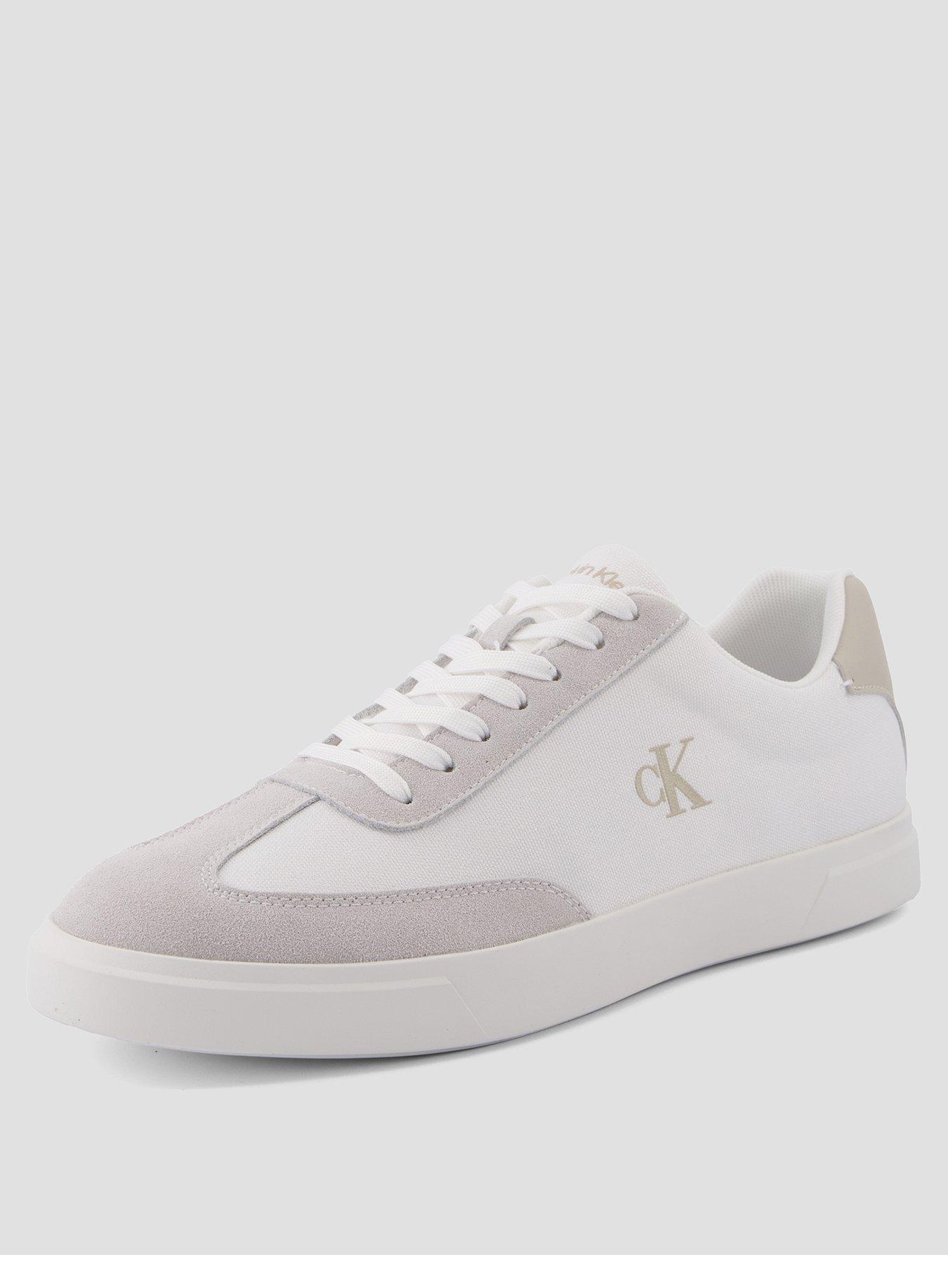  image of calvin-klein-low-profile-cupsole-trainers-white