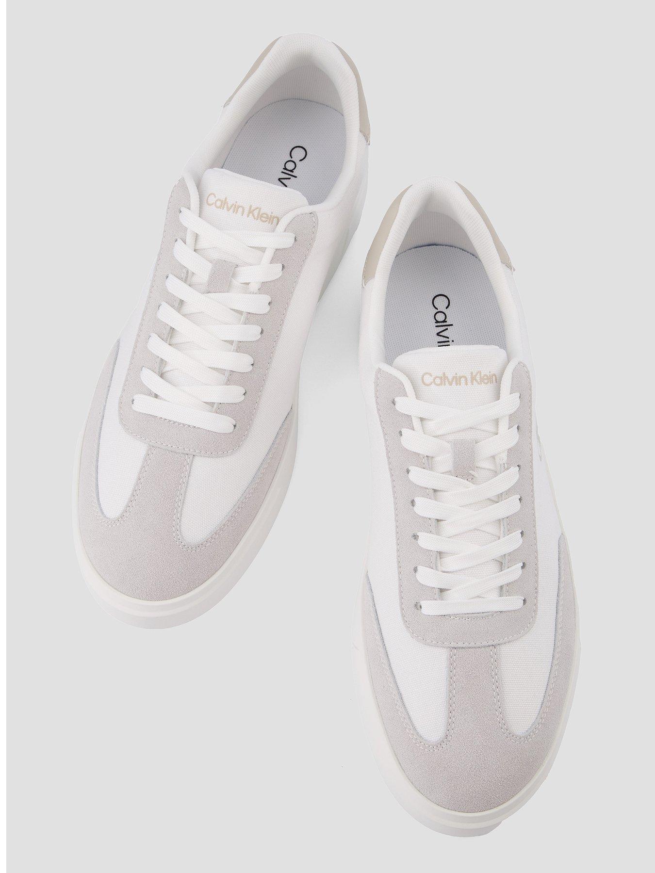  image of calvin-klein-low-profile-cupsole-trainers-white