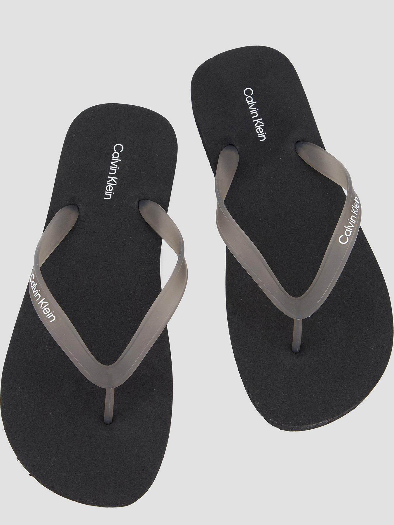 Image 3 of 7 of Calvin Klein Beach Flip Flop - Black