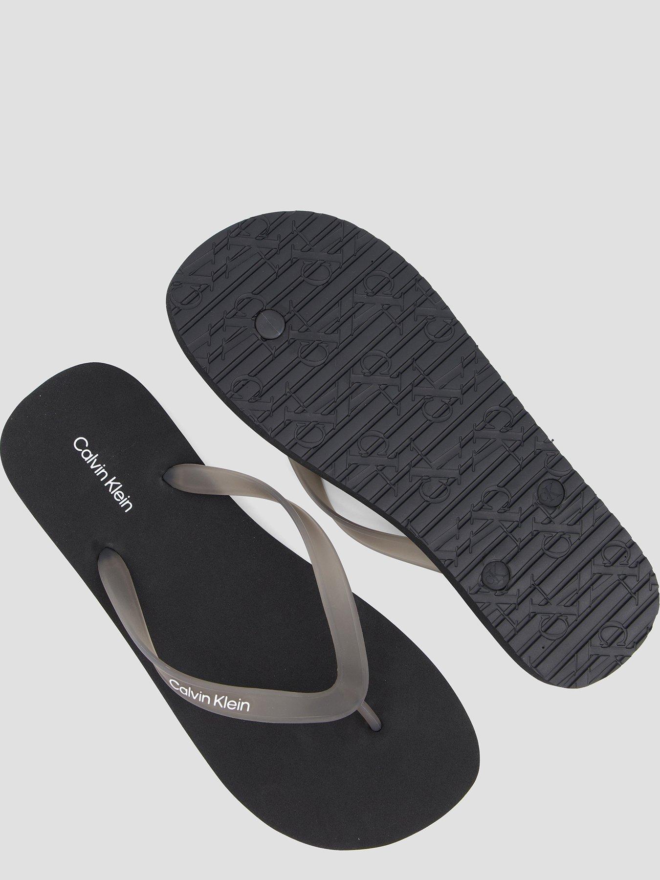 Image 4 of 7 of Calvin Klein Beach Flip Flop - Black