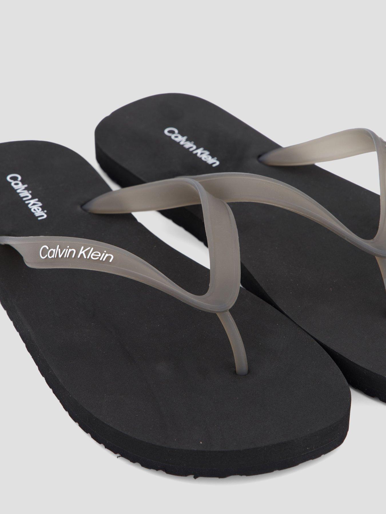 Image 5 of 7 of Calvin Klein Beach Flip Flop - Black