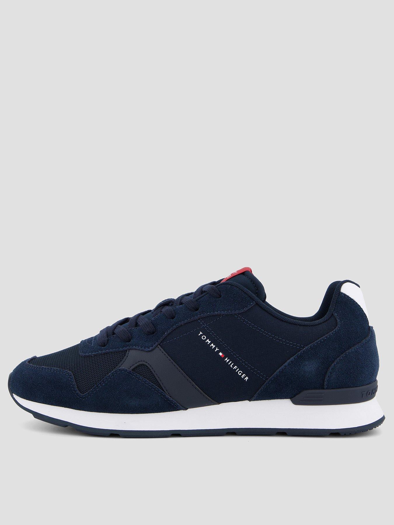 front image of tommy-hilfiger-maxlite-mix-trainer-navy