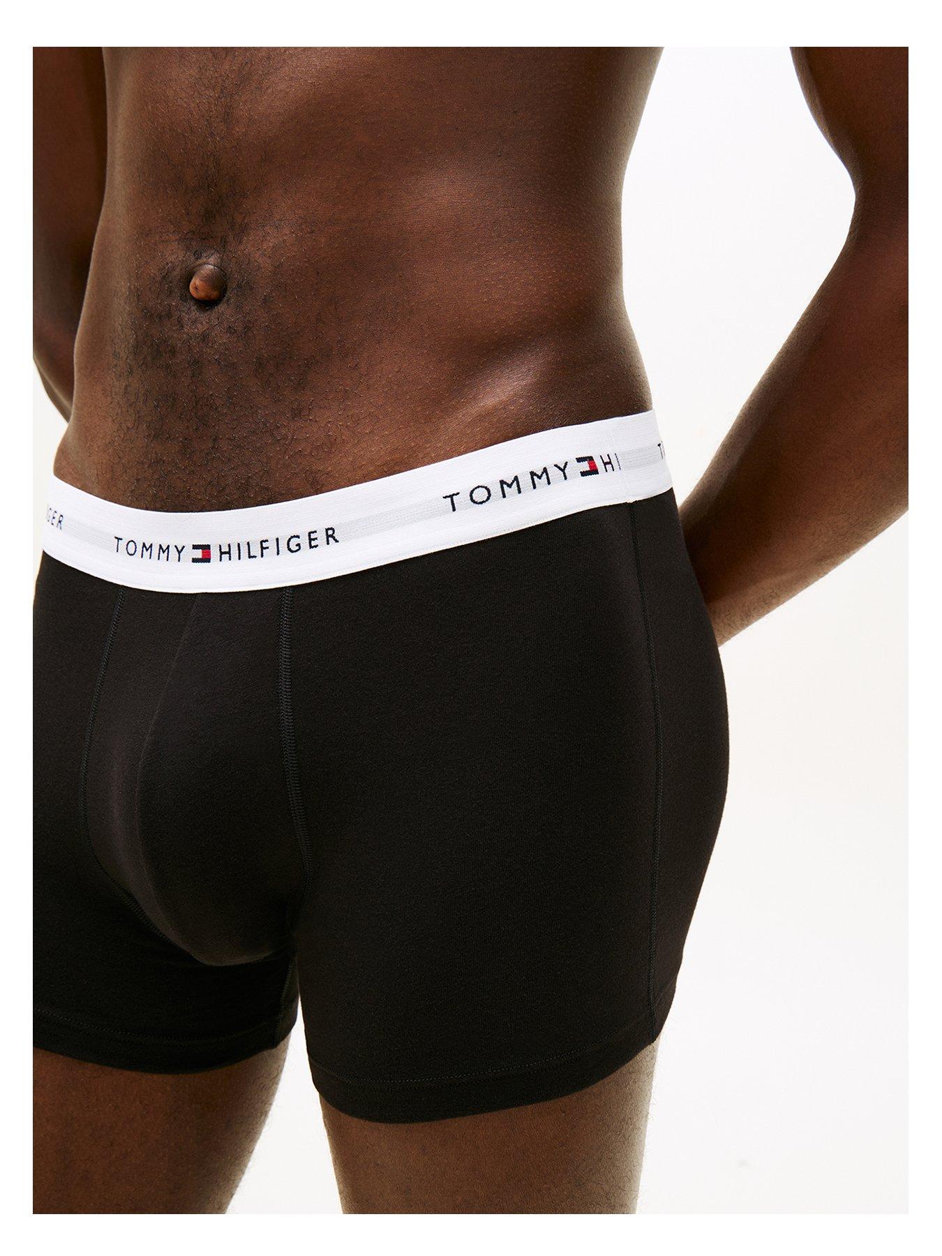 Image 2 of 5 of Tommy Hilfiger 7 Pack Signature Cotton Essential Trunks - Black
