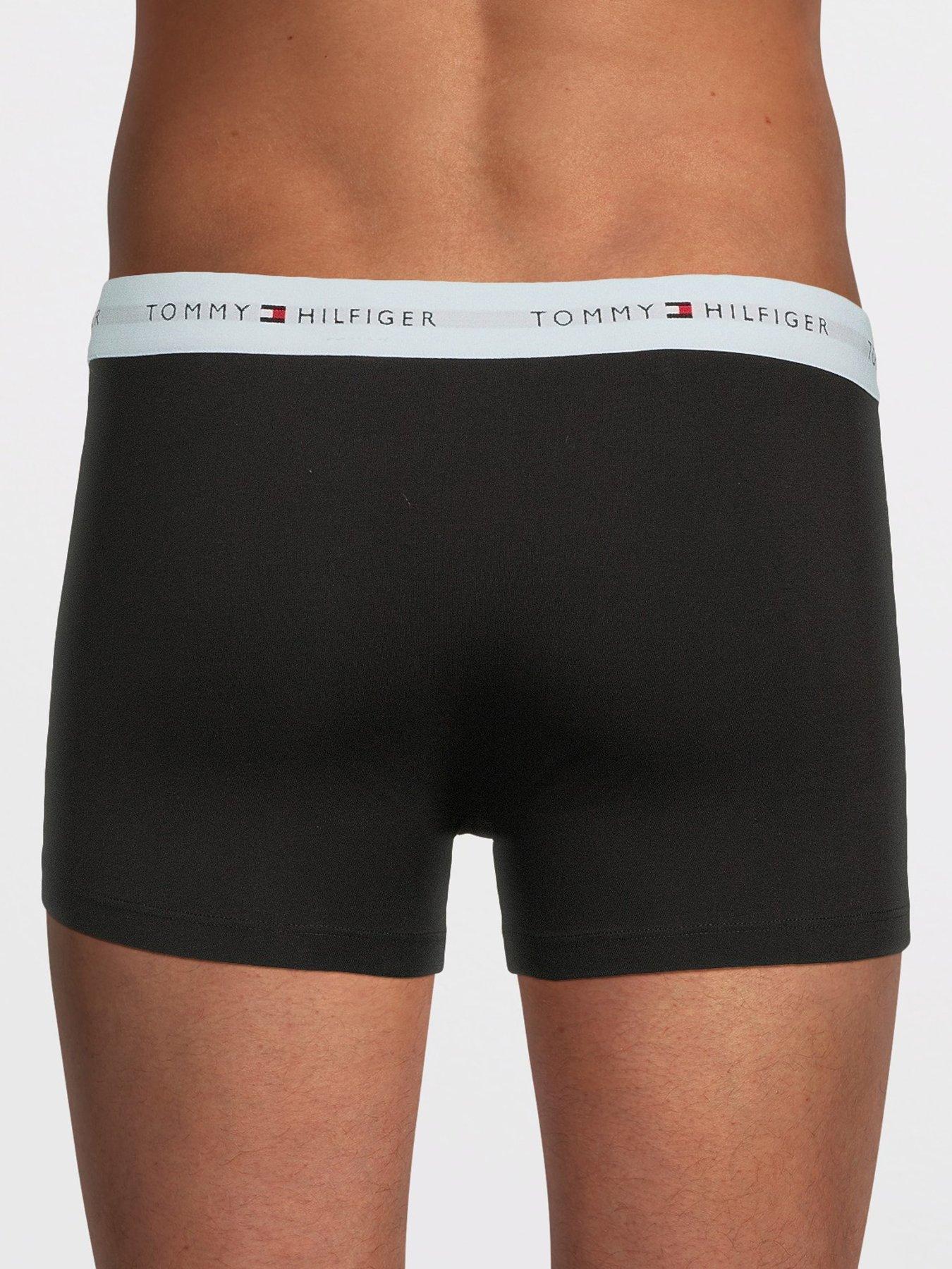 Image 3 of 3 of Tommy Hilfiger 3 Pack Signature Cotton Essentials Trunks - Assorted
