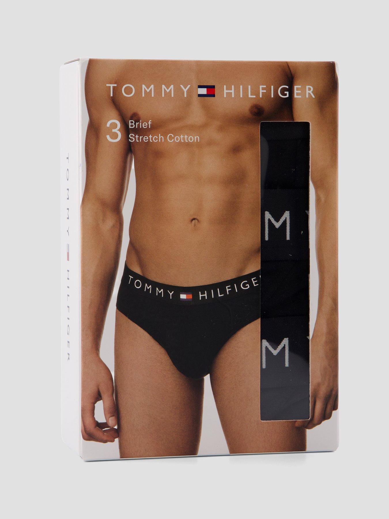 Image 4 of 4 of Tommy Hilfiger 3 Pack Everyday Essentials Briefs - Black