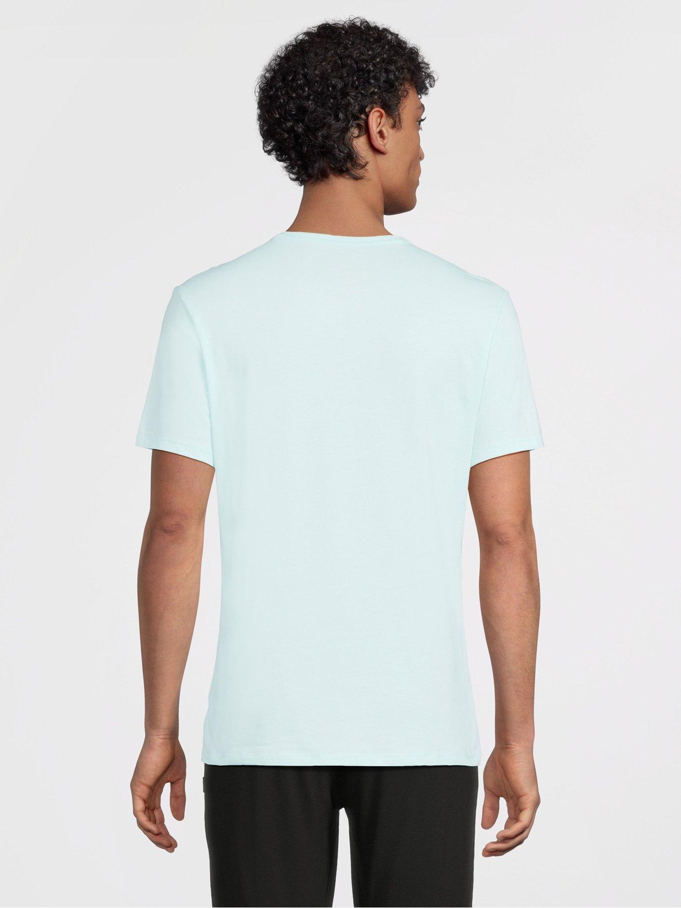 Image 3 of 6 of Calvin Klein Loungewear 3 Pack Microfibre T-Shirts - Assorted