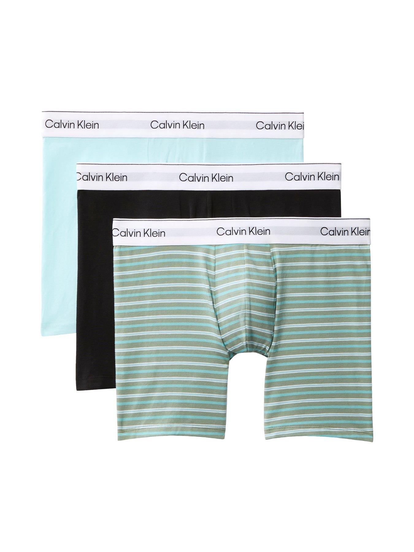 Calvin Klein Underwear Icon Cotton Stretch 3 Pack Boxer Brief - Assorted