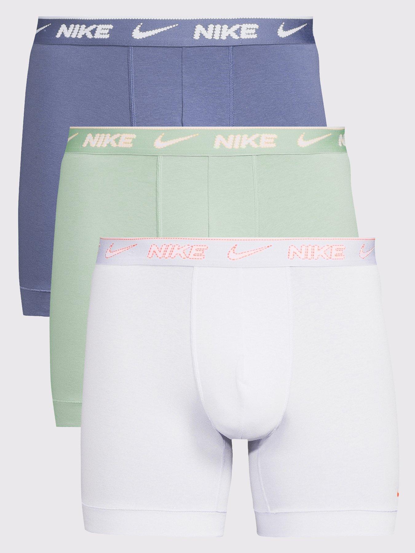 Nike Cotton Stretch 3 Pack Boxer Brief - Assorted