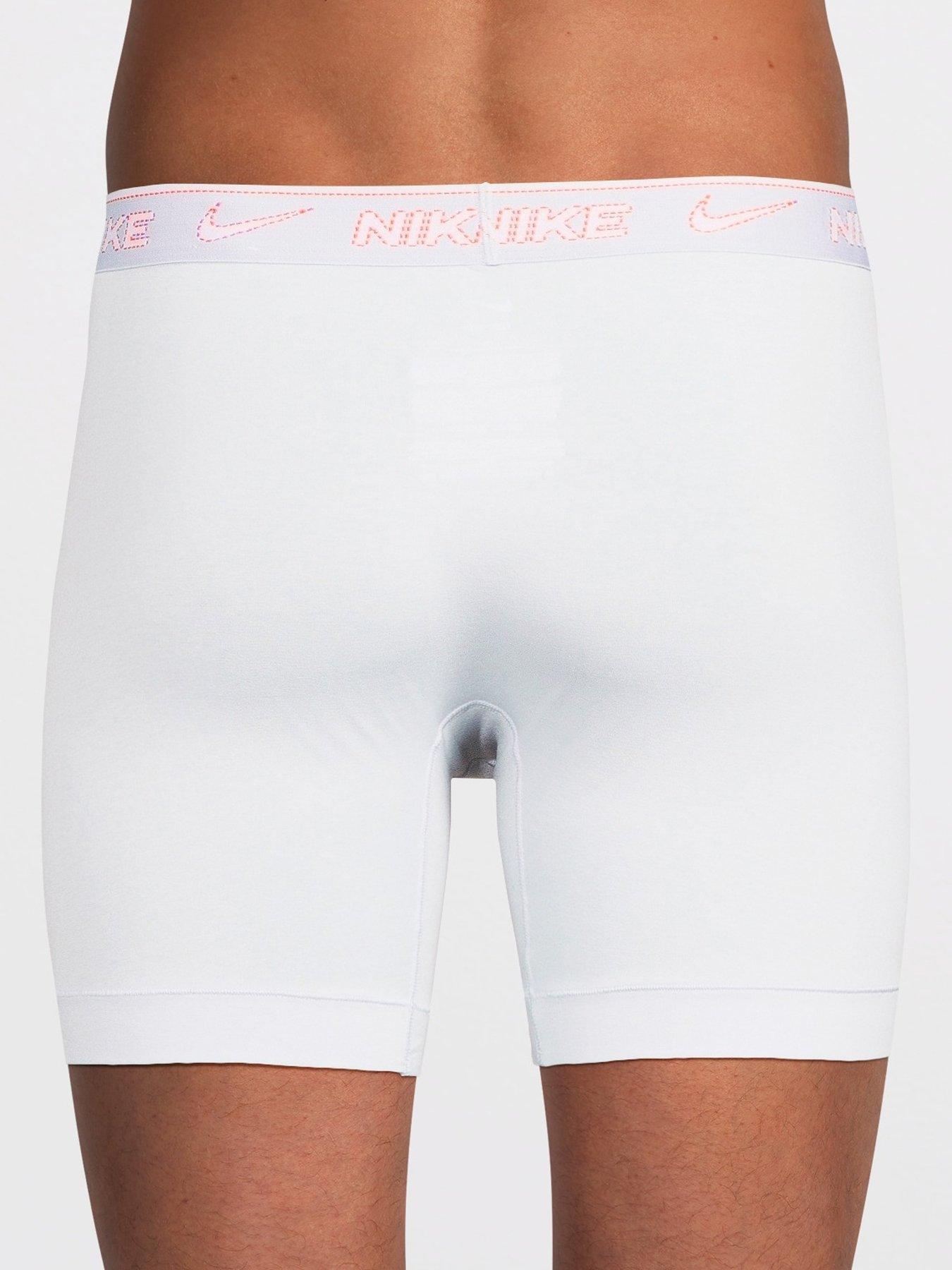 Image 3 of 3 of Nike Cotton Stretch 3 Pack Boxer Brief - Assorted