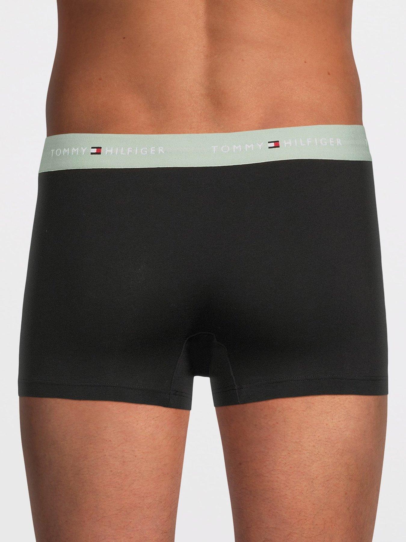 image of tommy-hilfiger-3-pack-signature-cotton-essentials-trunks-assorted