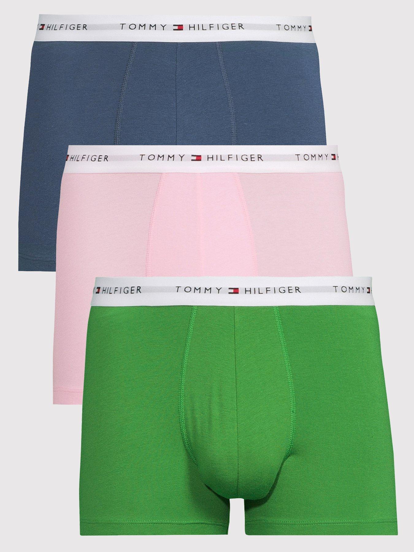 Image 1 of 3 of Tommy Hilfiger 3 Pack Signature Essential Trunks - Assorted