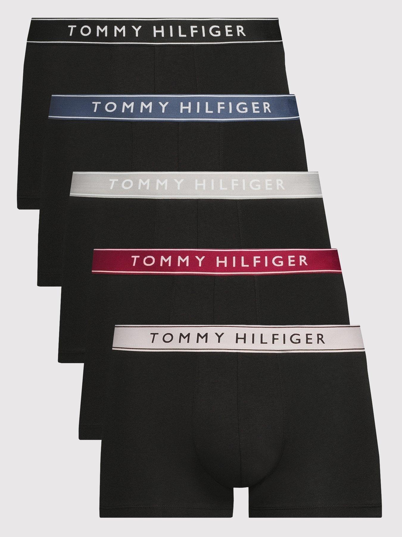 front image of tommy-hilfiger-tommy-hilfiger-5-pack-everyday-essentials-trunks-assorted