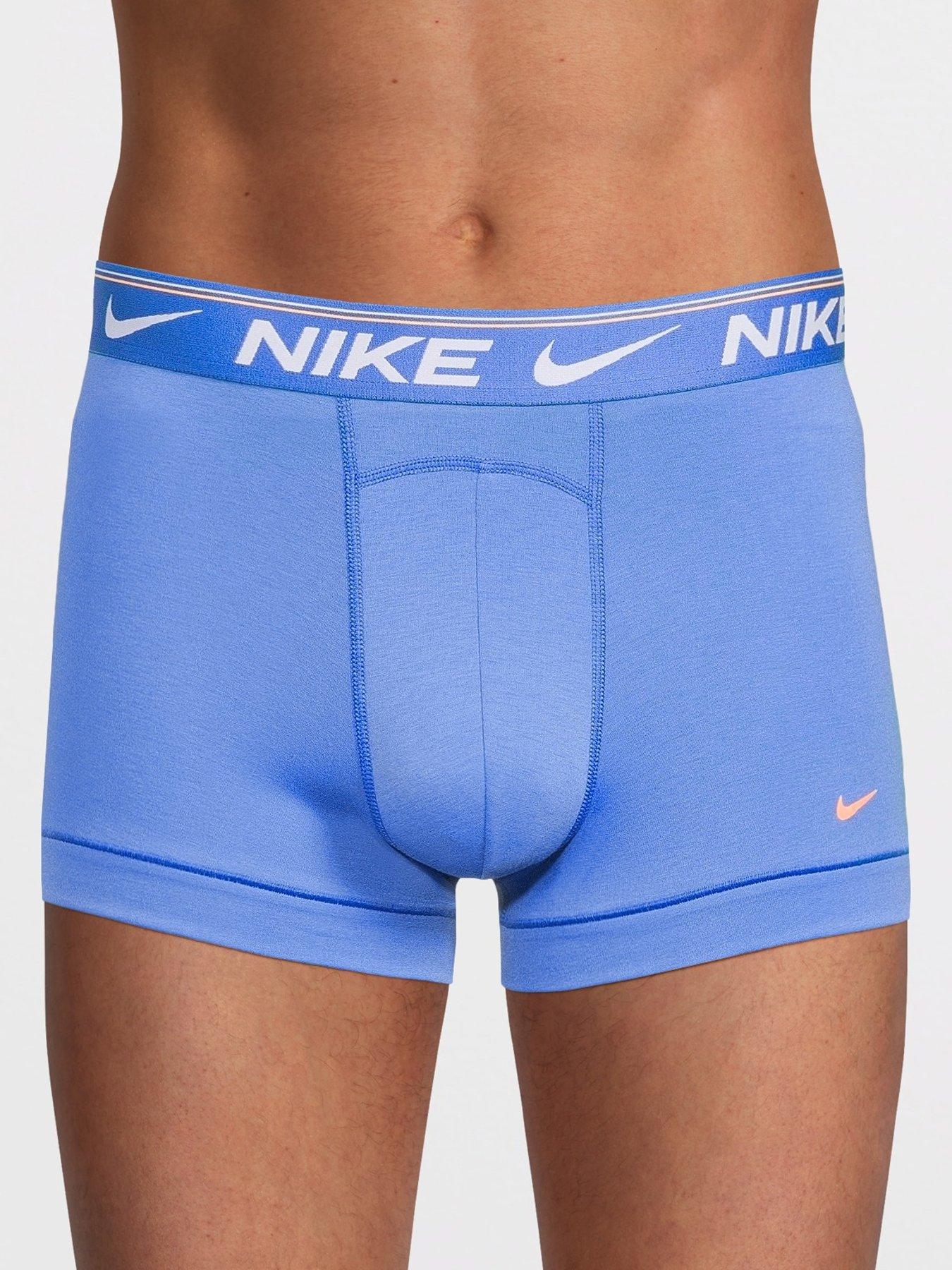 Image 2 of 3 of Nike Micro 3 Pack Trunks - Assorted