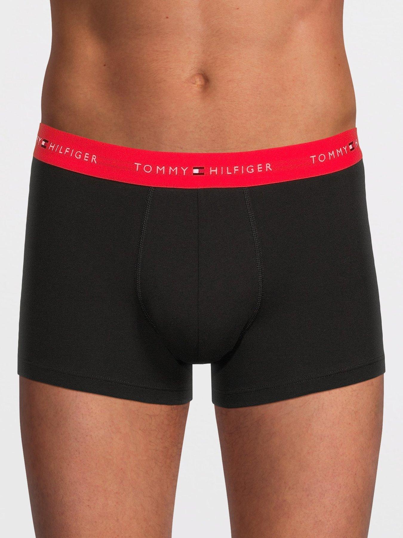 Image 2 of 4 of Tommy Hilfiger 7 Pack Signature Cotton Essentials Trunks - Black