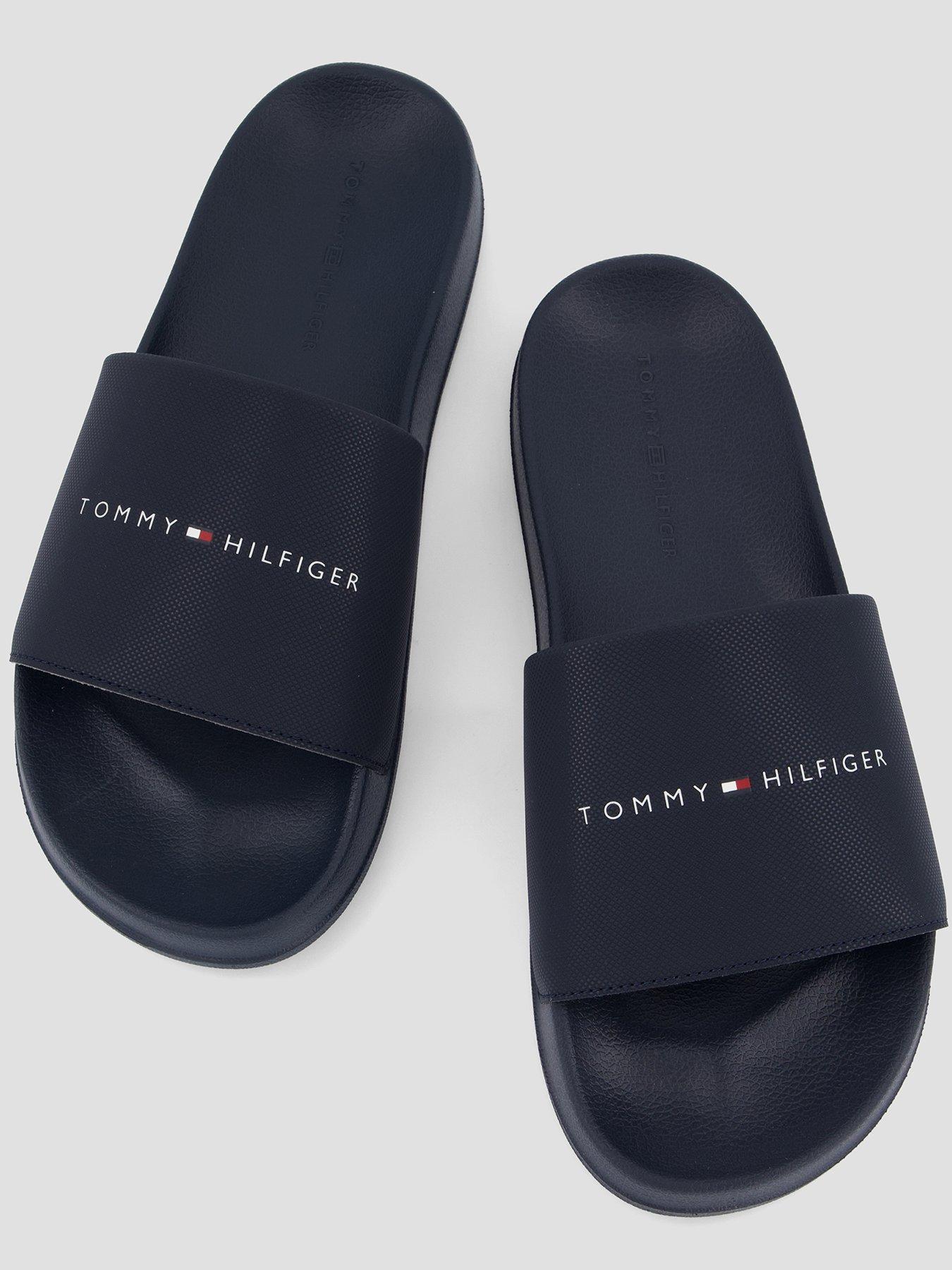 Image 3 of 7 of Tommy Hilfiger Core Pool Slide - Navy