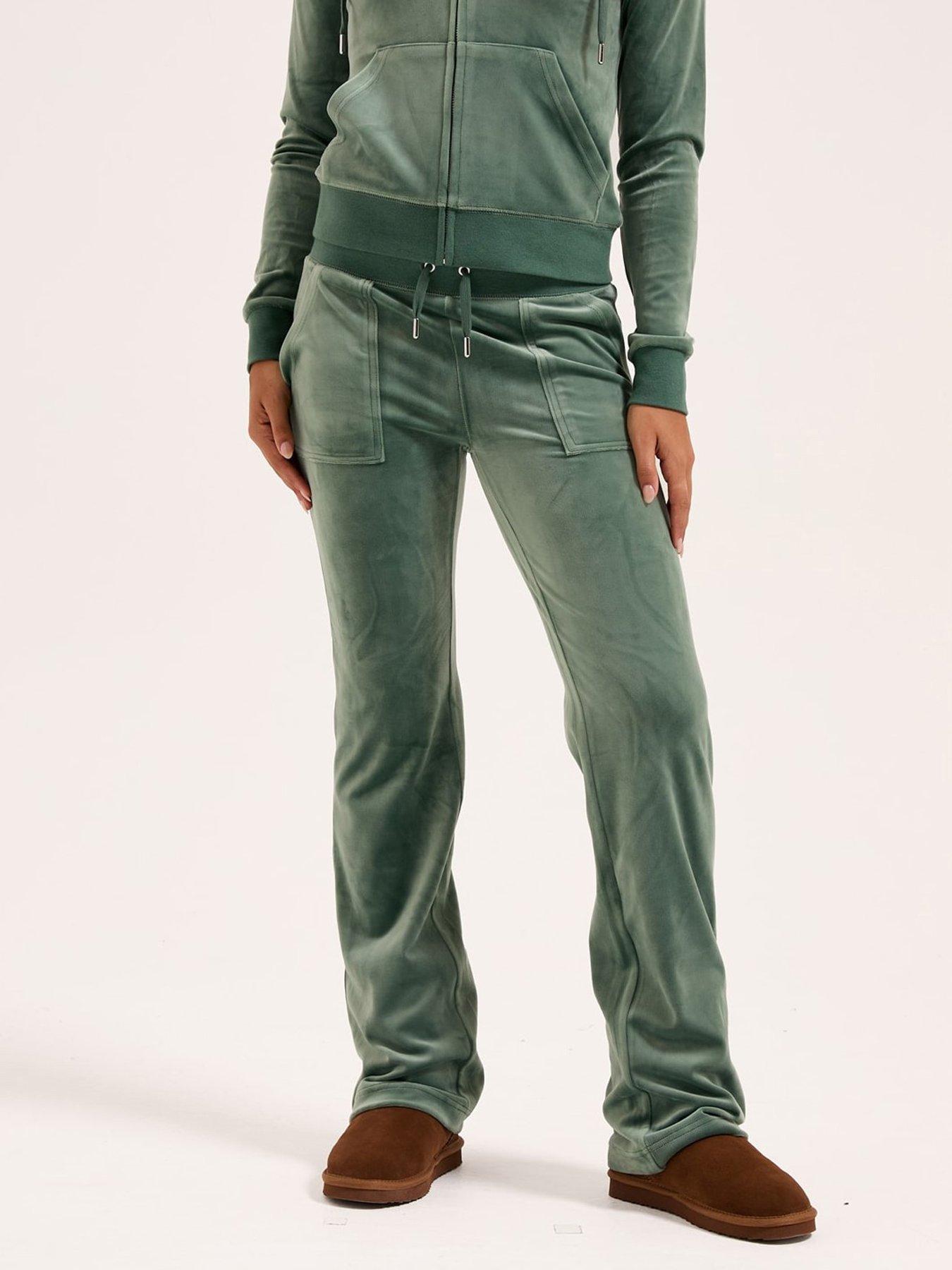 image of juicy-couture-del-ray-pant-duck-green