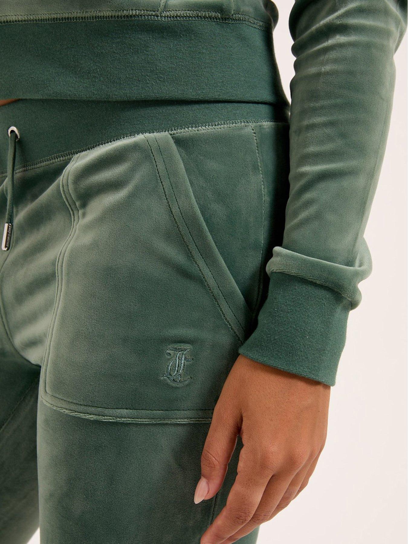  image of juicy-couture-del-ray-pant-duck-green