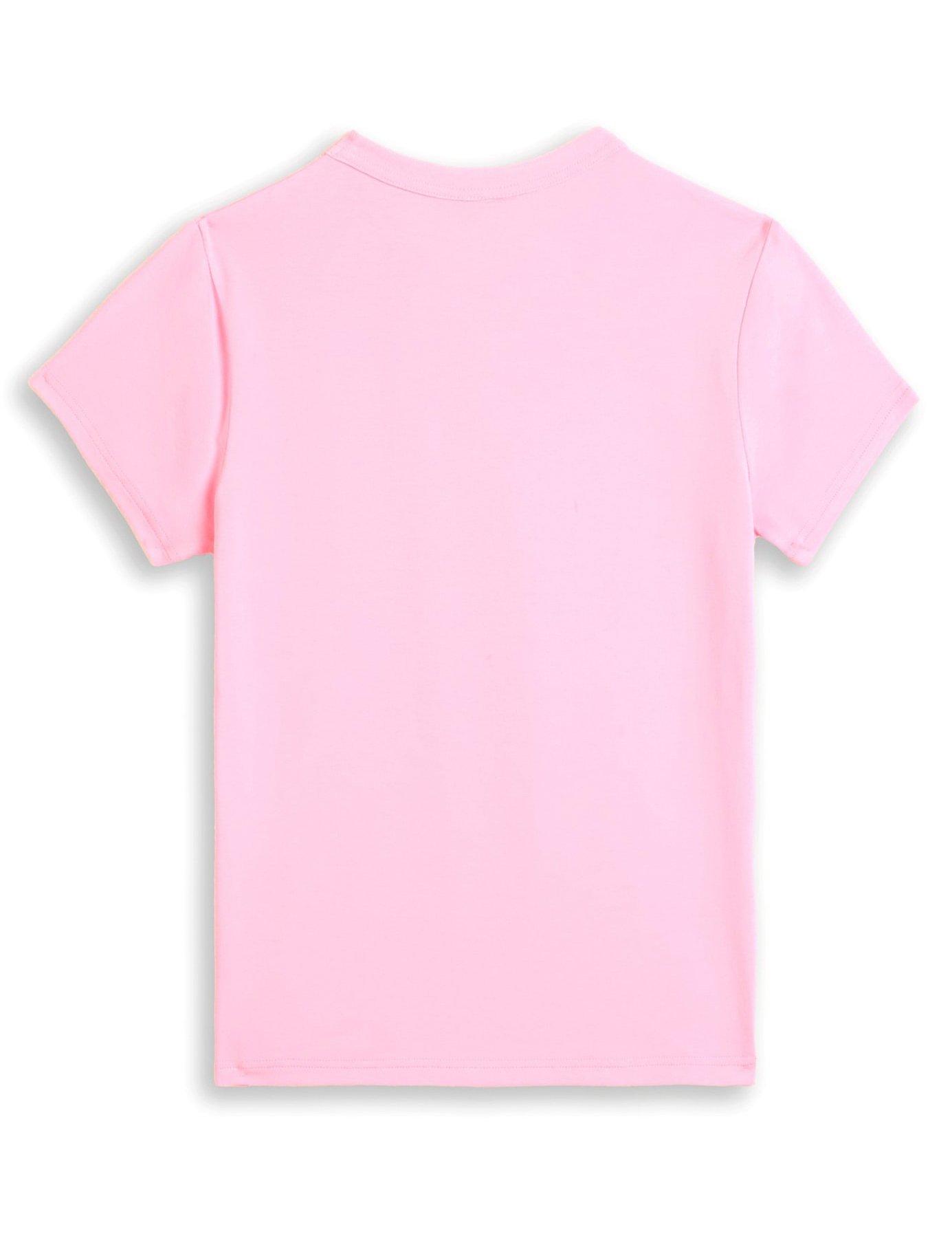  image of juicy-couture-dog-crest-hilton-t-shirt-almond-blossom