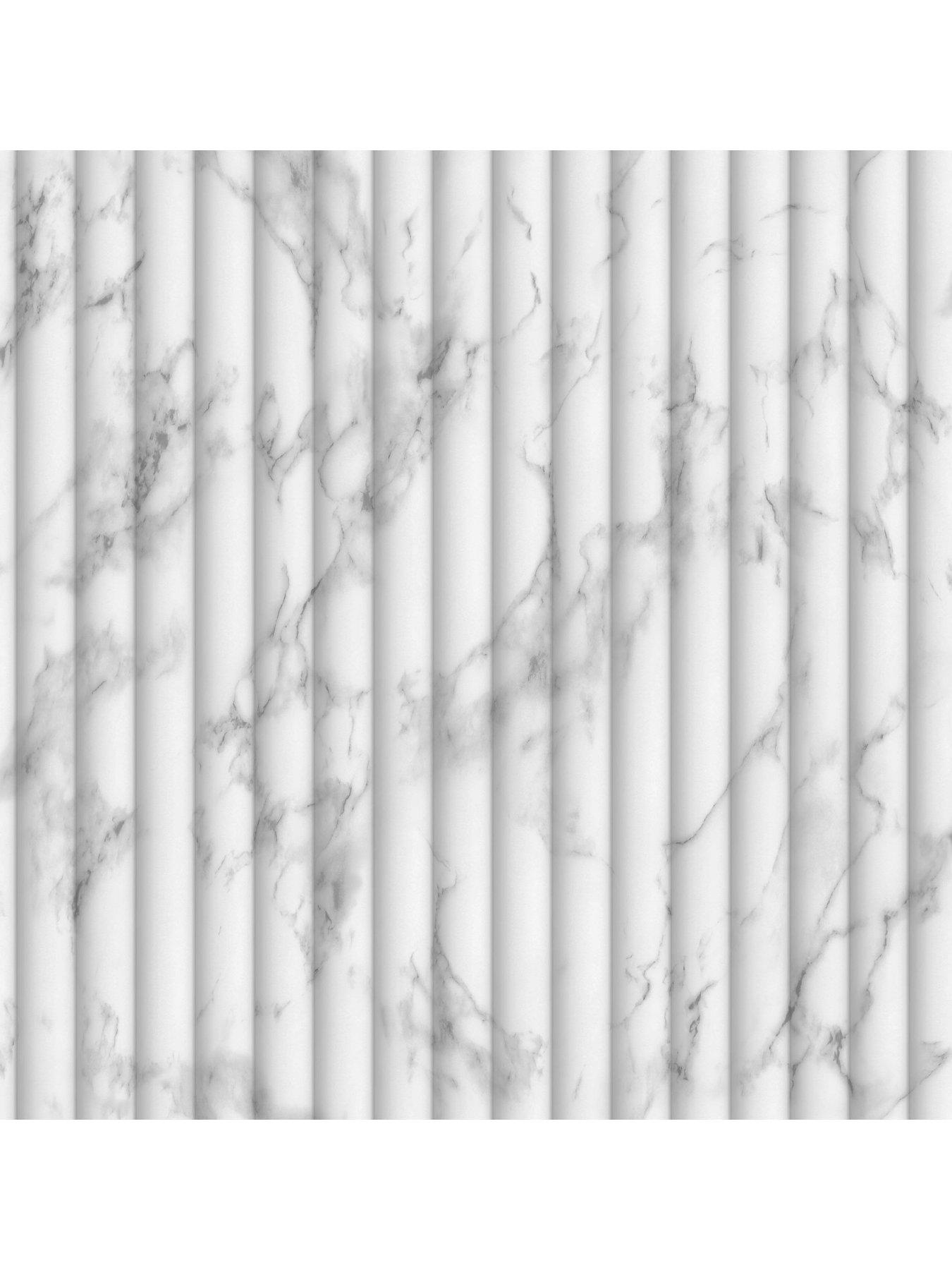 stillFront image of fine-decor-bianco-fluted-marble-soft-whitegrey-wallpaper