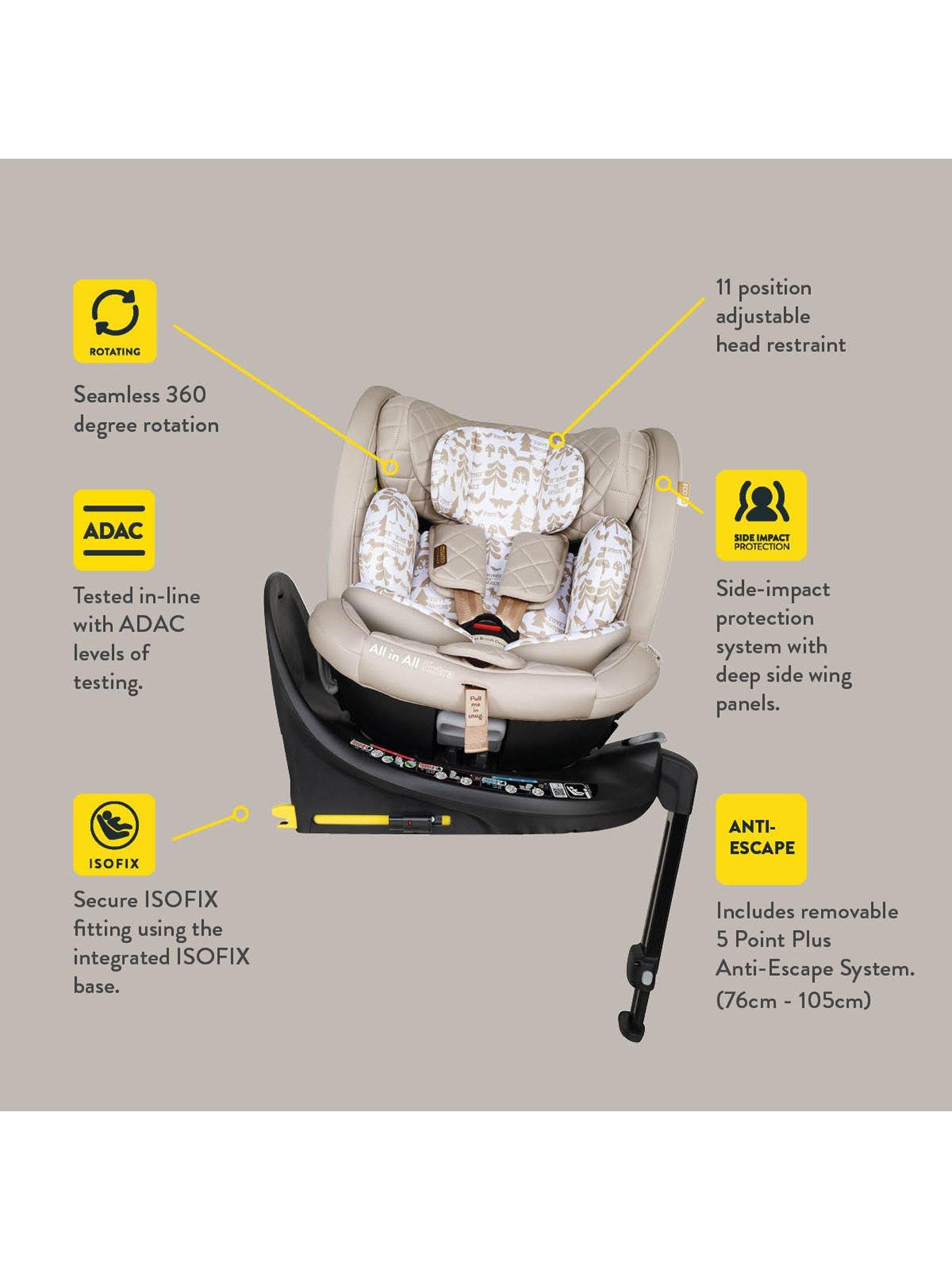 stillFront image of cosatto-all-in-all-extra-i-size-360-car-seat-meadow