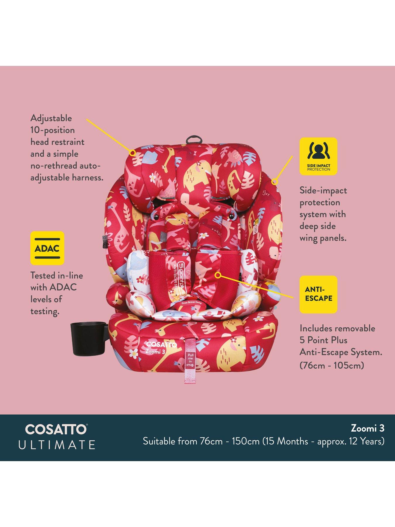stillFront image of cosatto-zoomi-3-i-size-car-seat-bear-hug