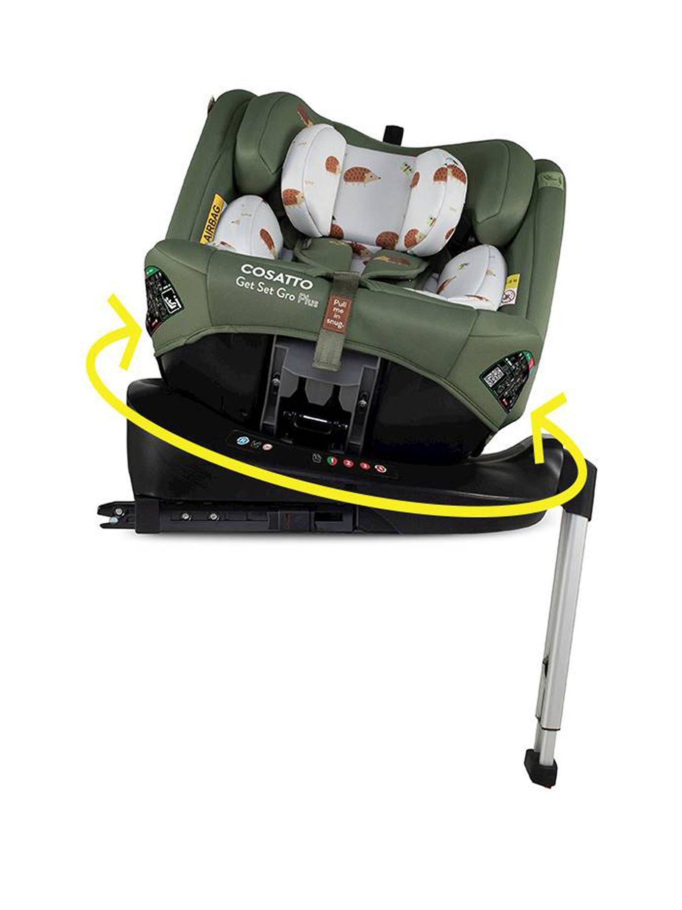 Cosatto Get Set Grow Plus i-Size 360 Spin Car Sat - Hoglet