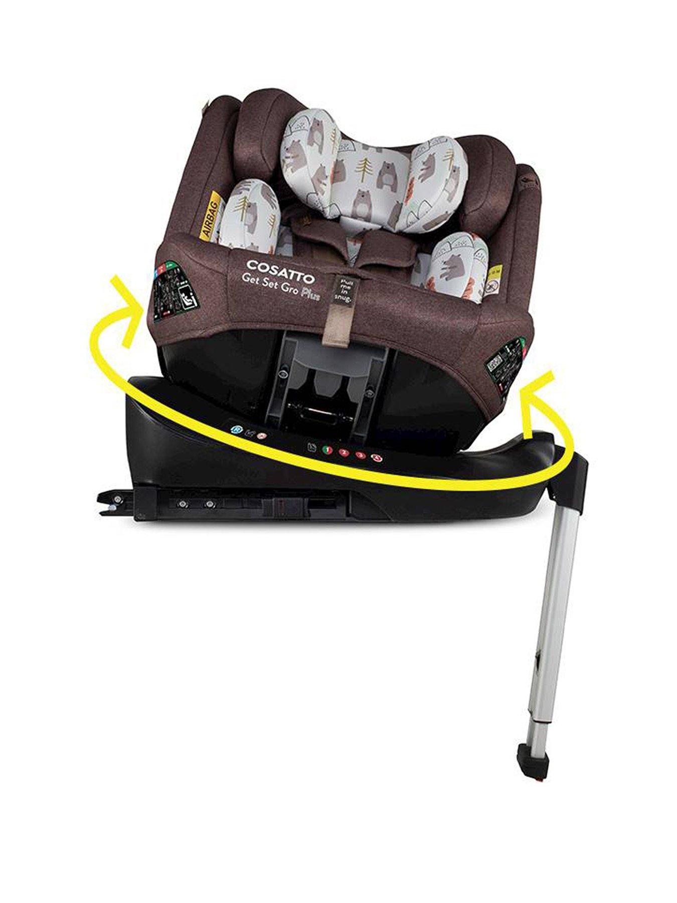 Cosatto Get Set Grow Plus i-Size 360 Spin Car Seat - Bear Hug