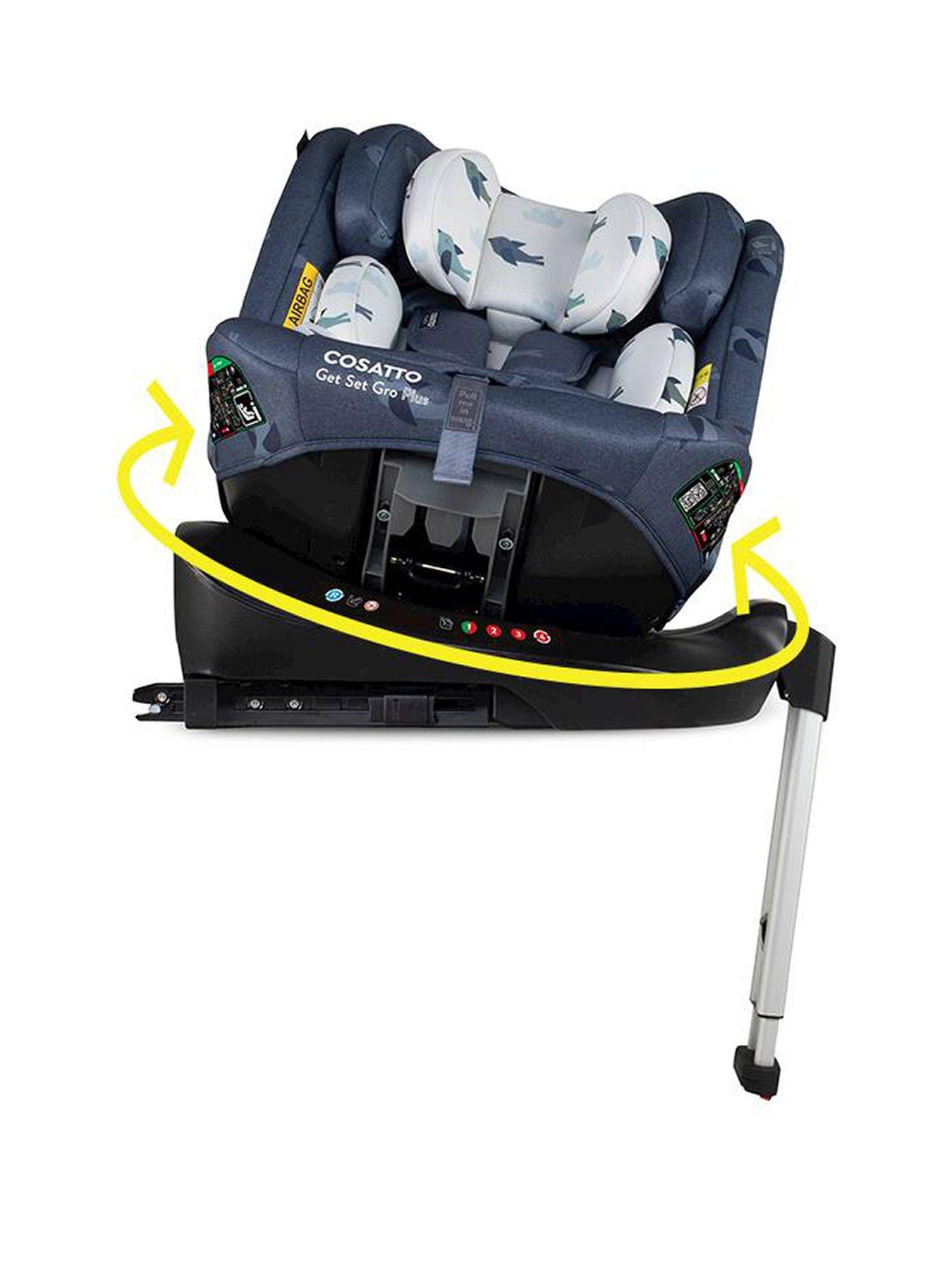Image 1 of 8 of Cosatto Get Set Gro Plus i-Size 360 Spin Car Seat - Skylark