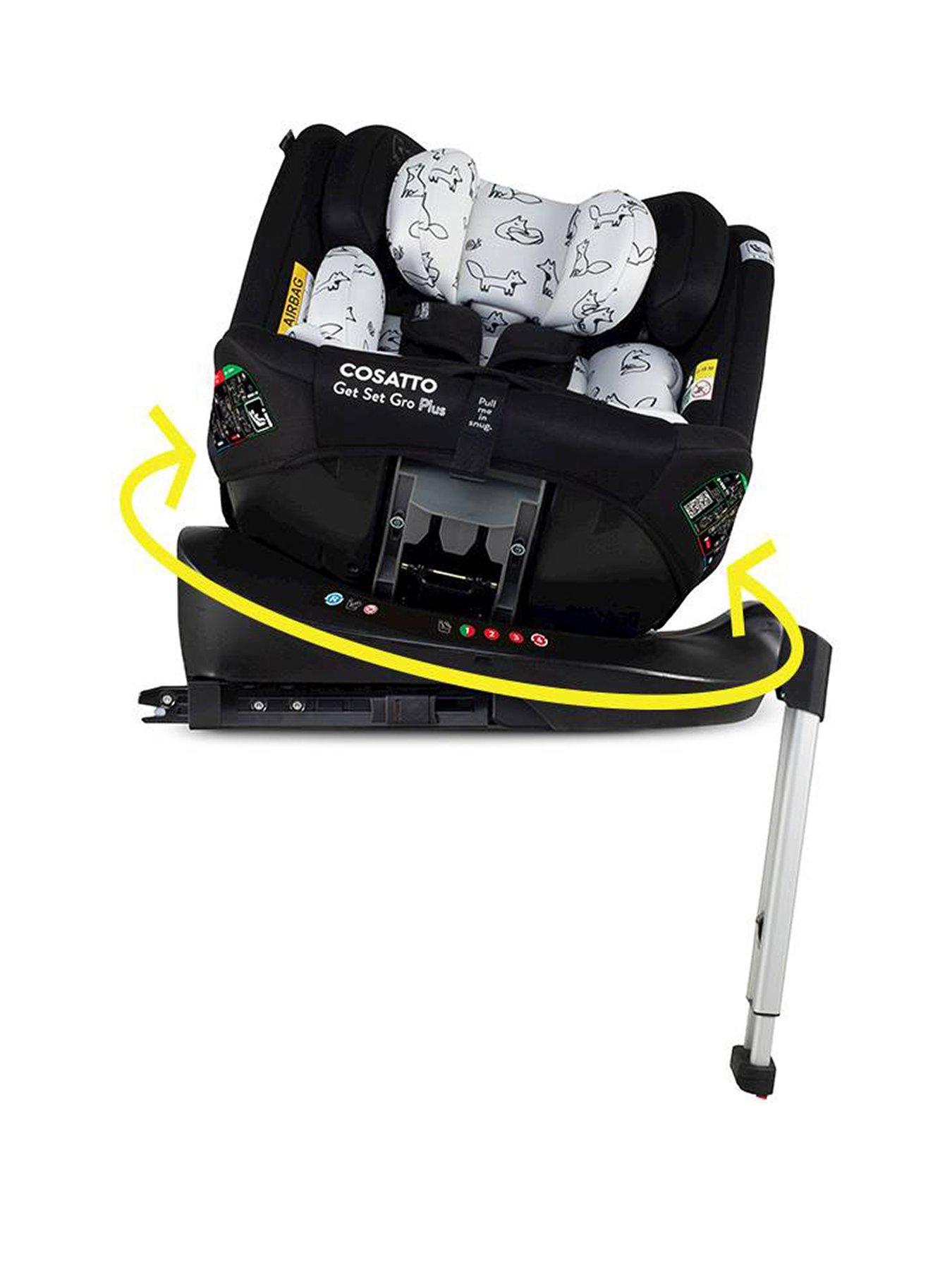 Image 1 of 8 of Cosatto Get Set Grow Plus i-Size 360 Spin Car Seat - Foxed