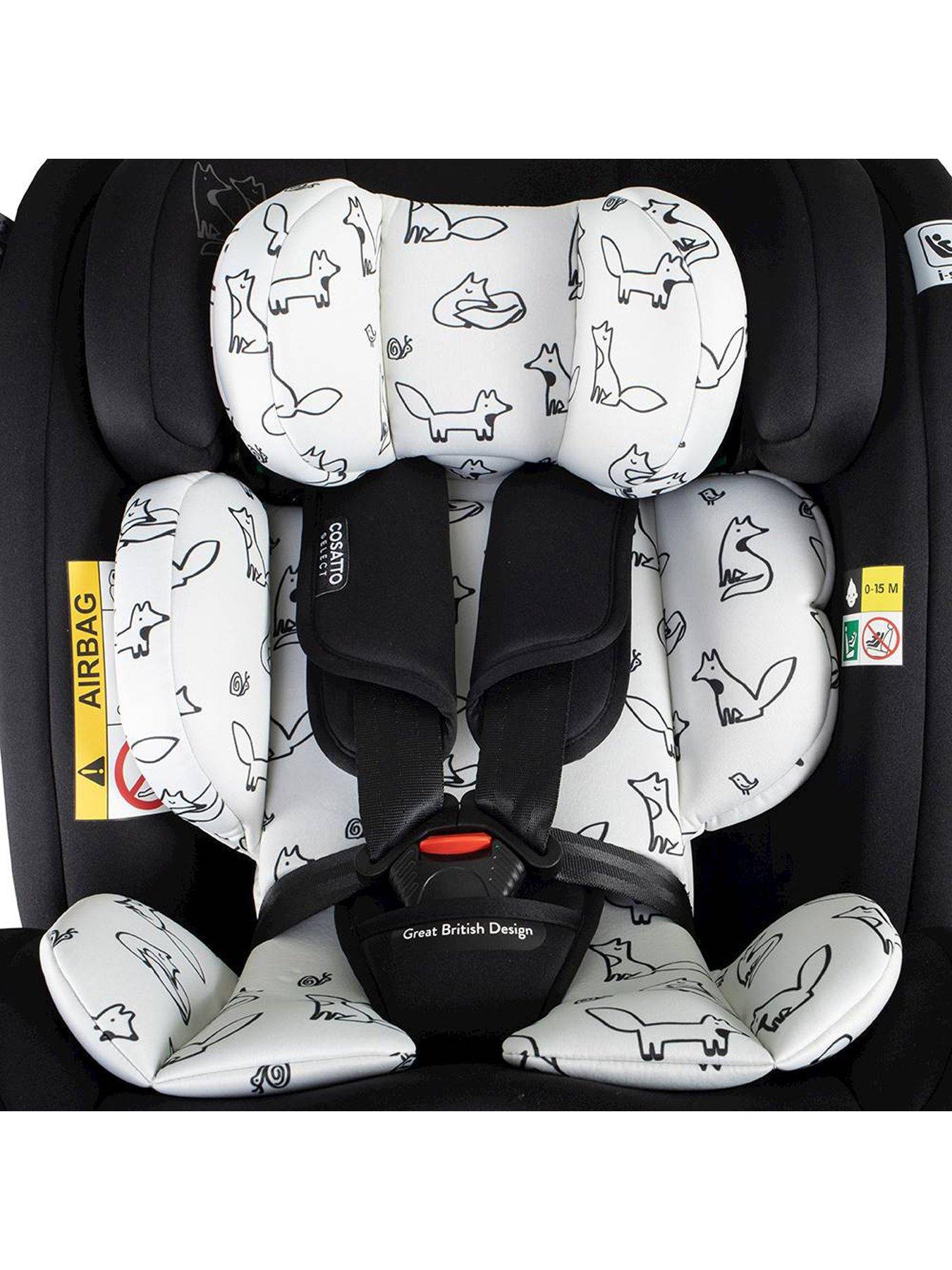 Image 6 of 8 of Cosatto Get Set Grow Plus i-Size 360 Spin Car Seat - Foxed