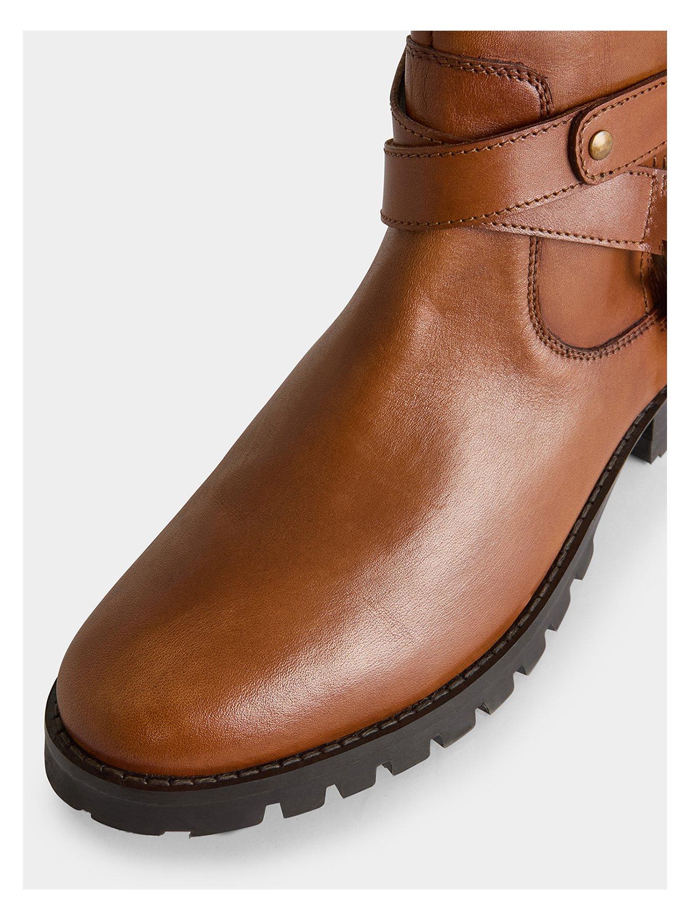 Image 5 of 6 of Joe Browns Victoria Leather Boots - Tan