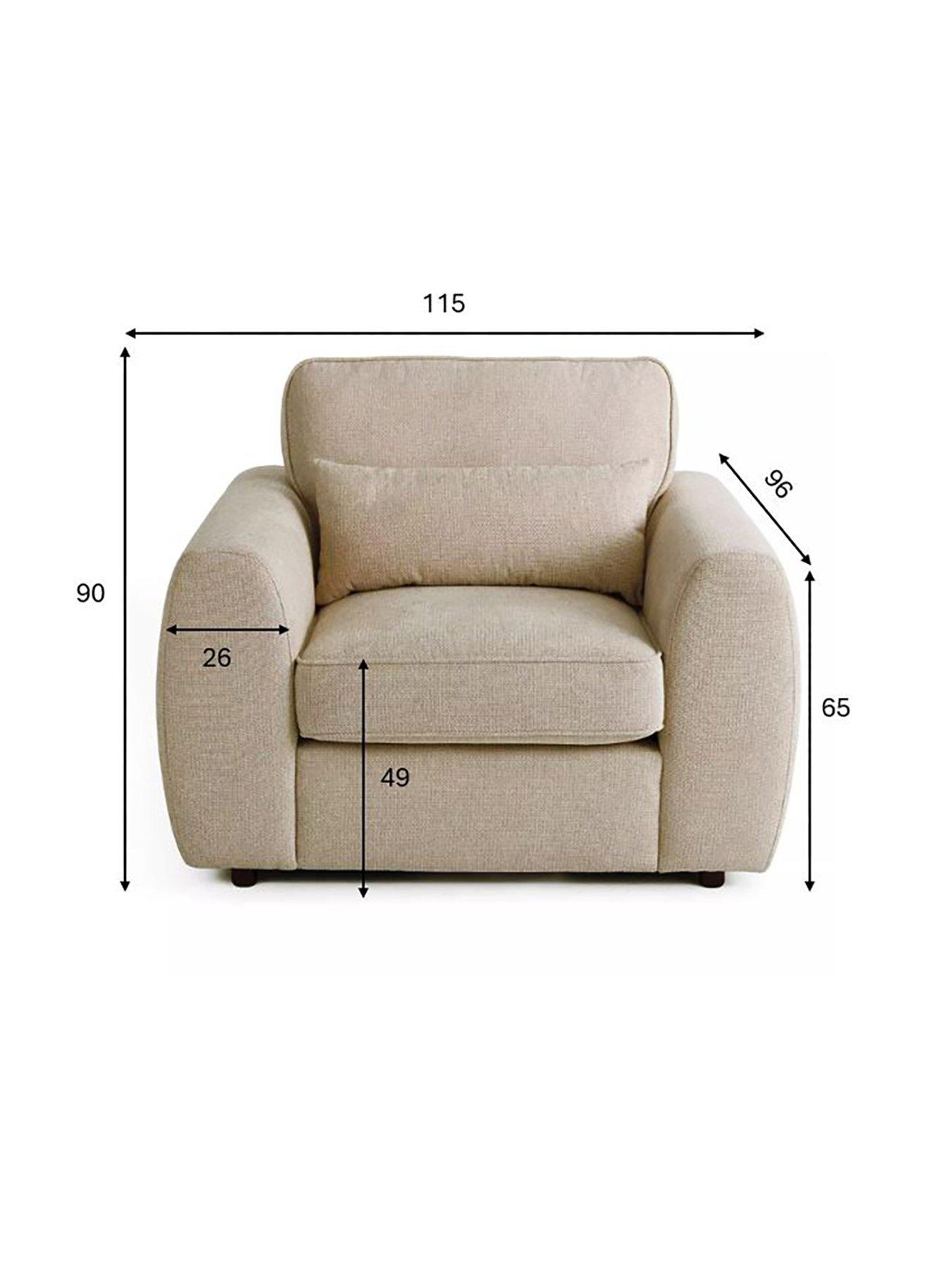 Image 7 of 7 of The Very Collection Carinne Armchair