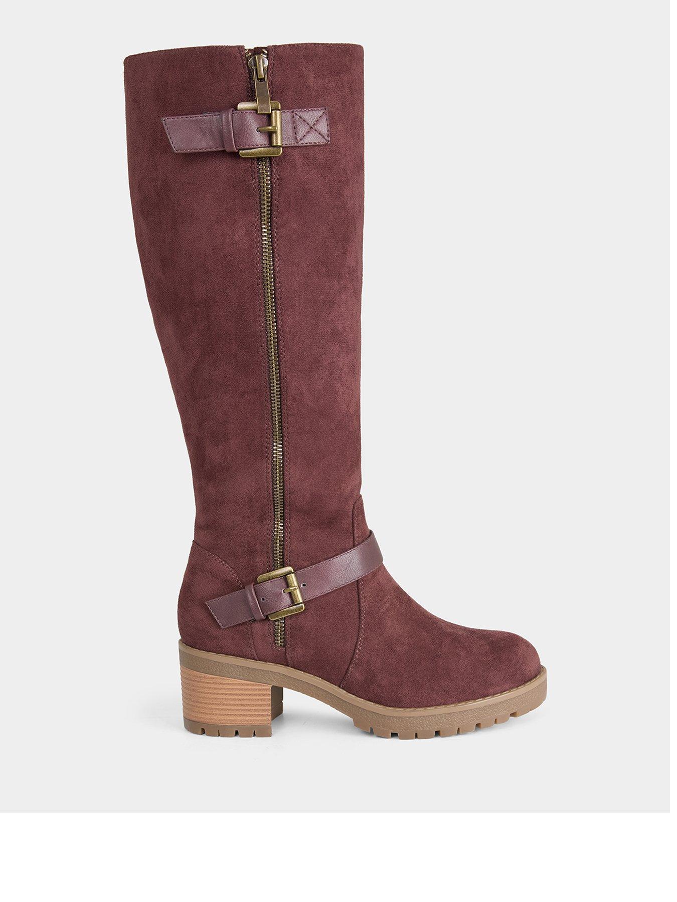 Joe Browns Hazel Cosy Lined Boots - Chocolate