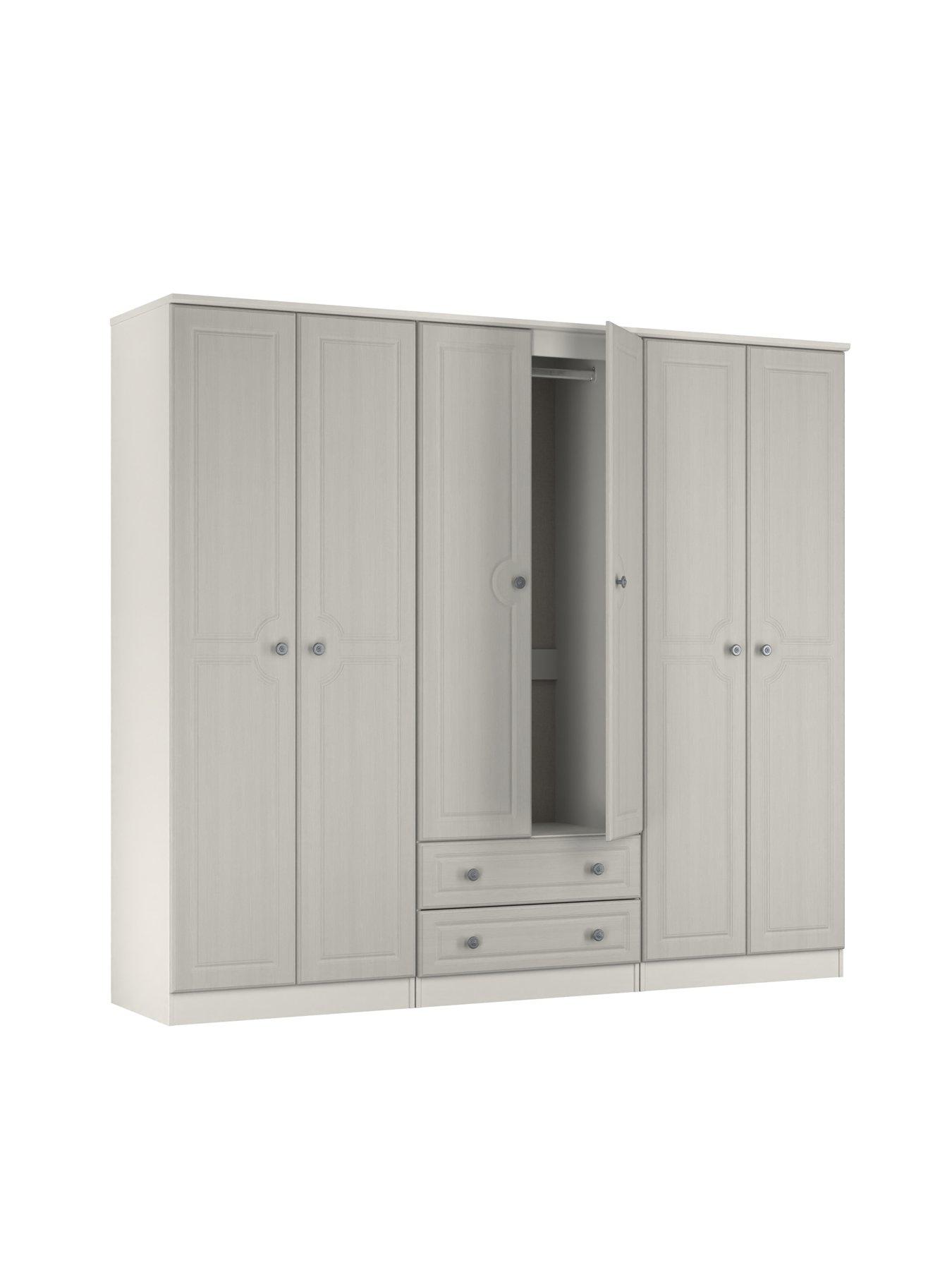 Image 5 of 7 of SWIFT Cambridge 6 Door 2 Drawer Wardrobe - Ready Assembled