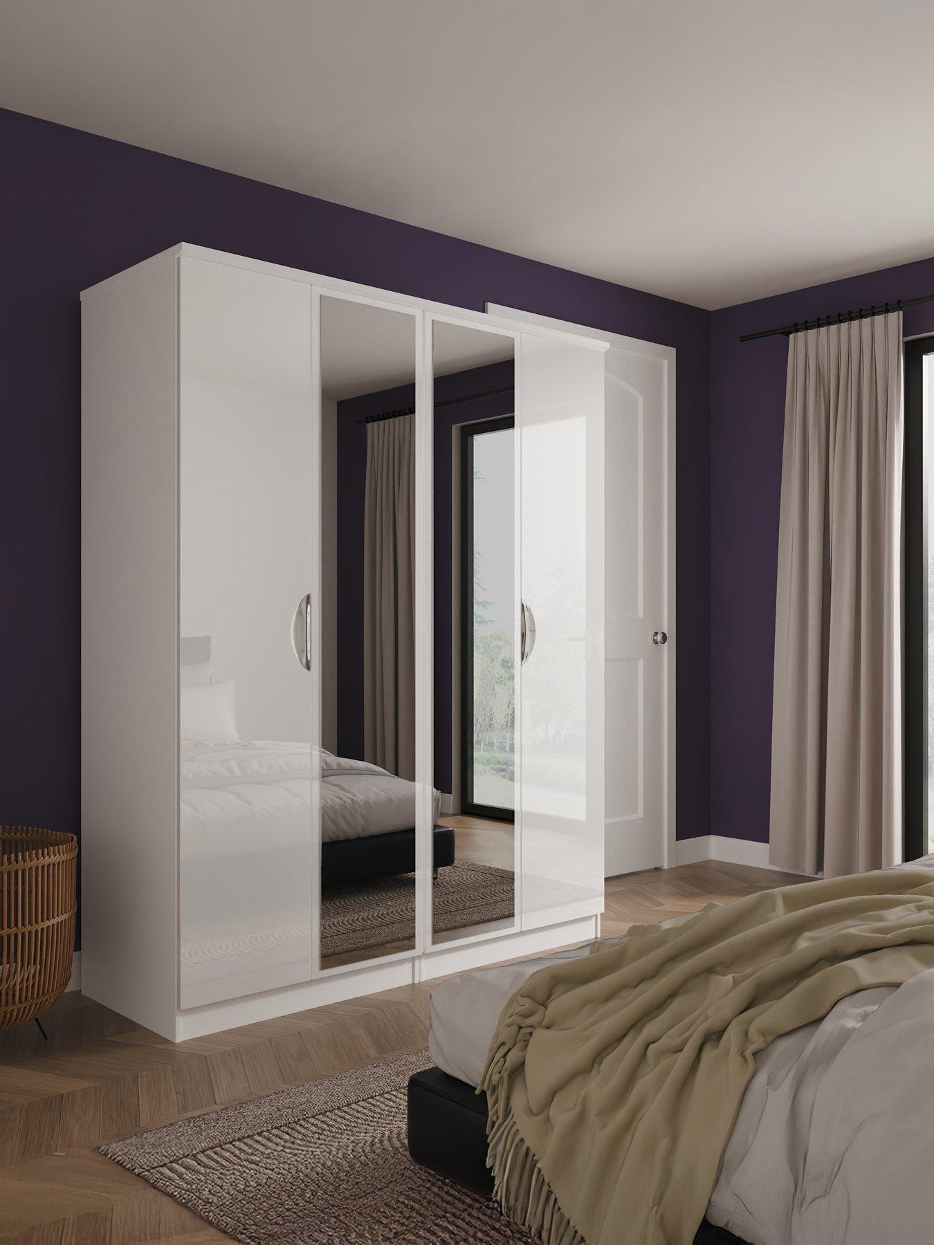 swift-alva-4-double-mirror-wardrobe-ready-assembled