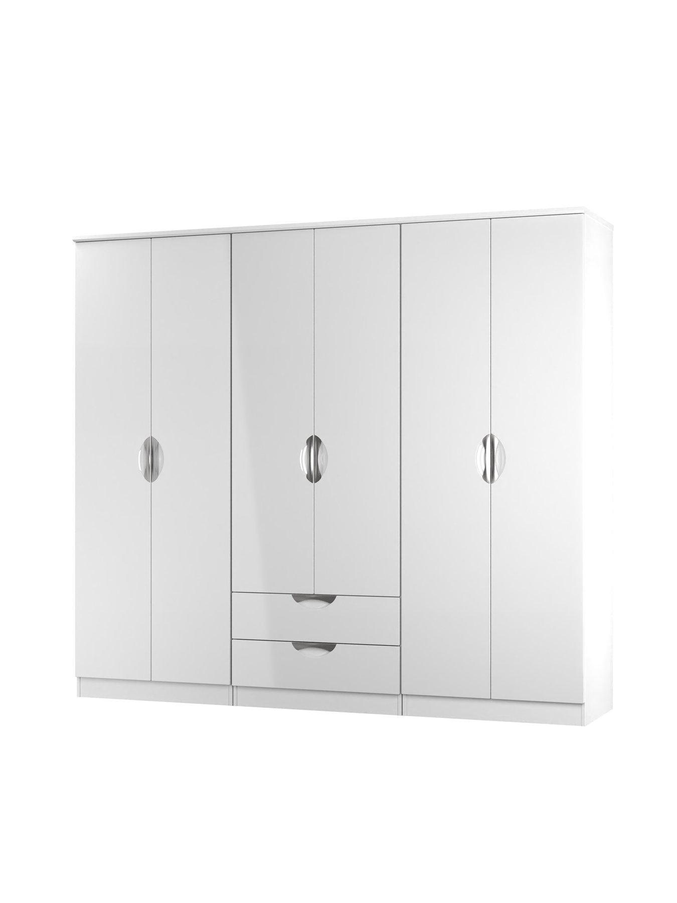 Image 3 of 7 of SWIFT Alva 6 Door 2 Drawer Wardrobe