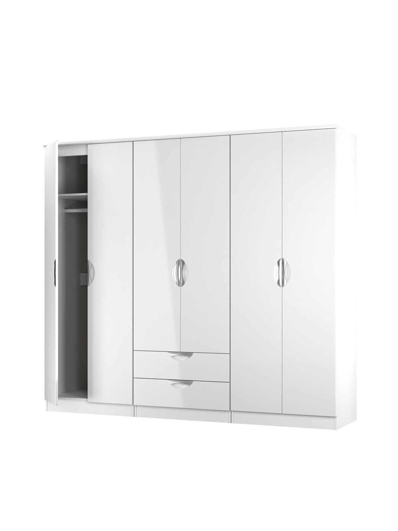 Image 4 of 7 of SWIFT Alva 6 Door 2 Drawer Wardrobe