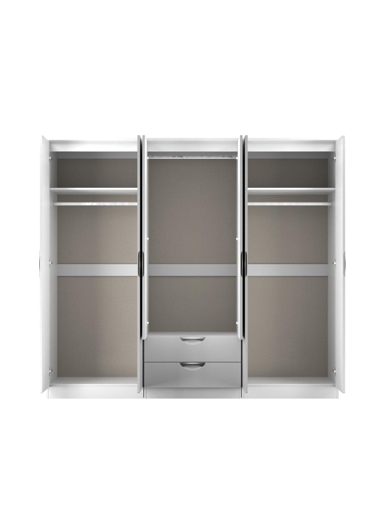 Image 7 of 7 of SWIFT Alva 6 Door 2 Drawer Wardrobe