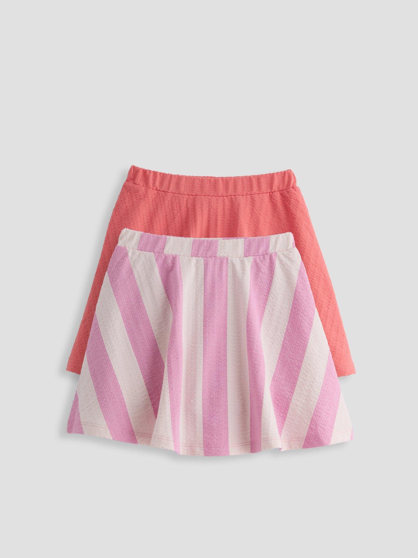 The Very Collection Girls 2 Pack Skater Skirts - Multi