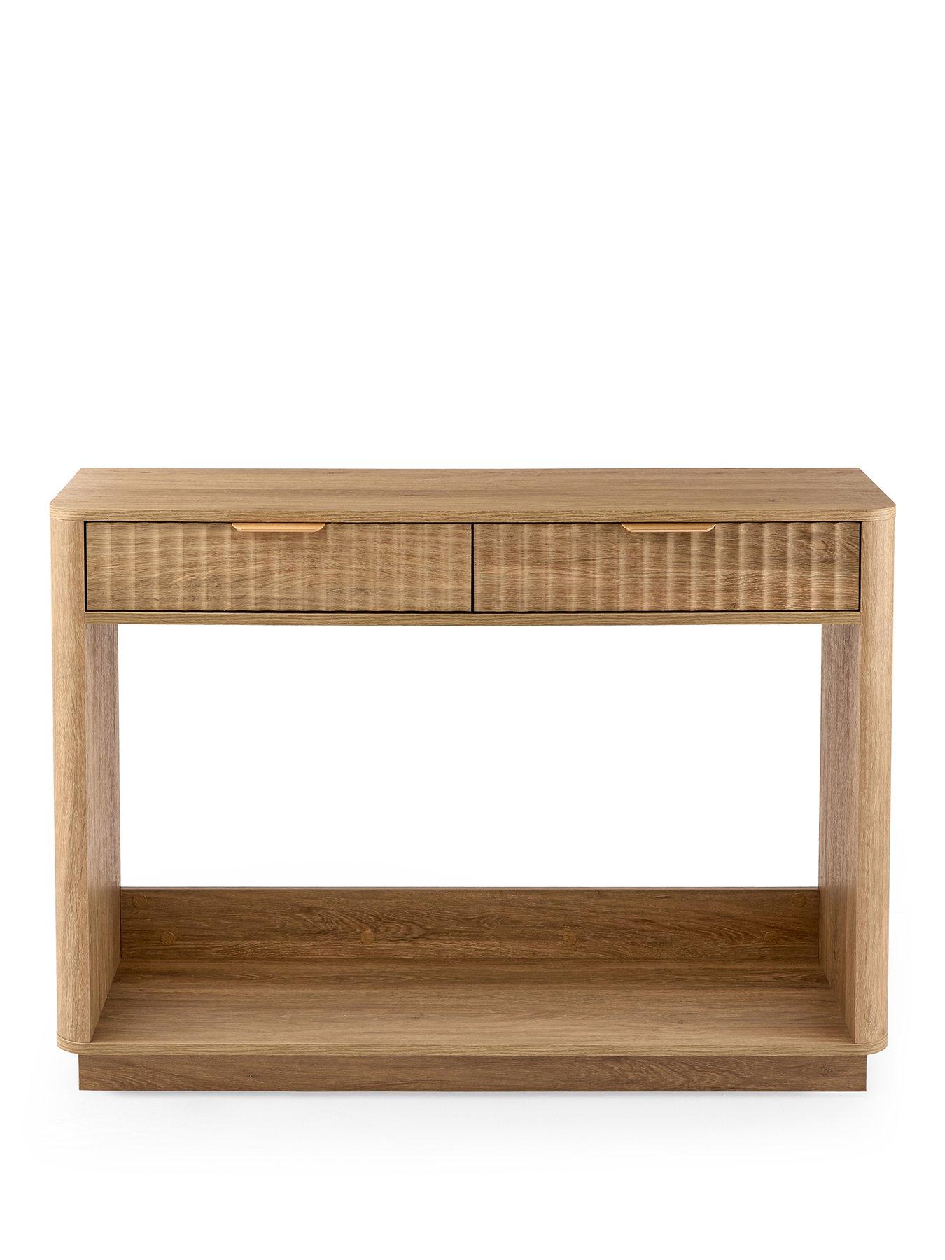  image of michelle-keegan-home-sculpt-console-table