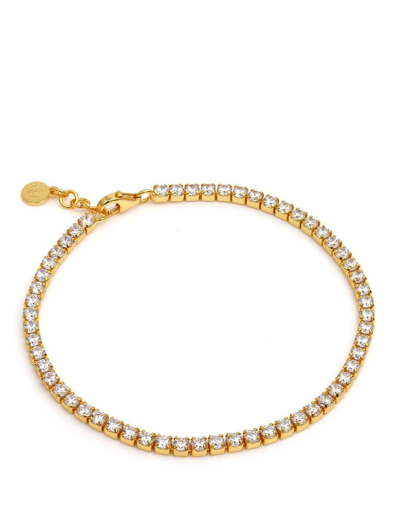 Say It With Tennis Bracelet - Yellow Gold
