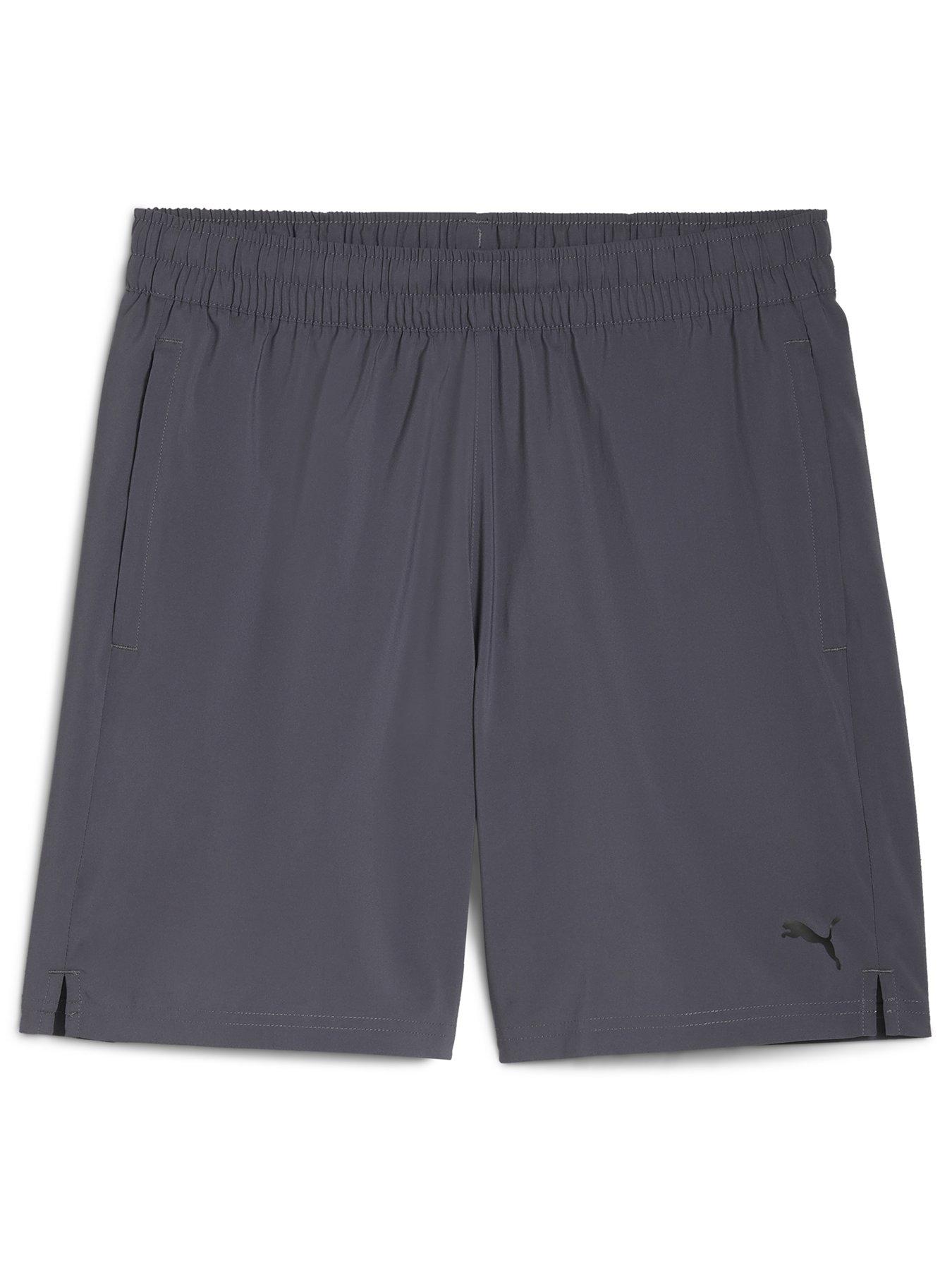 Puma Mens Training Tad Foundations 7Inch Woven Shorts - Grey