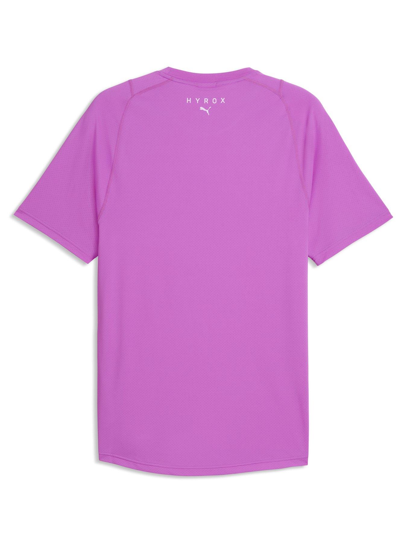 Image 6 of 6 of Puma Mens Training X Hyrox Dryelite Training T-Shirt - Electric Orchid
