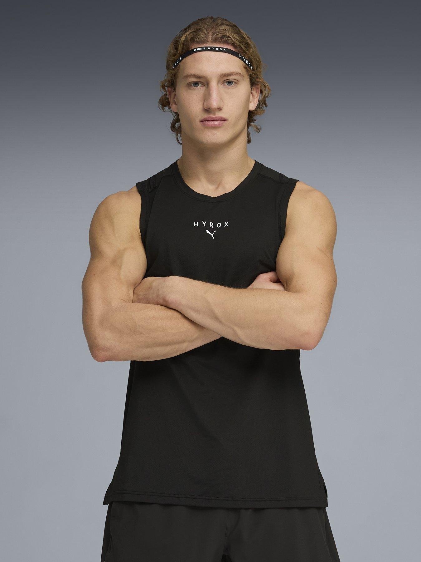 Image 1 of 5 of Puma Mens Training X Hyrox Dryelite Training Tank - Black