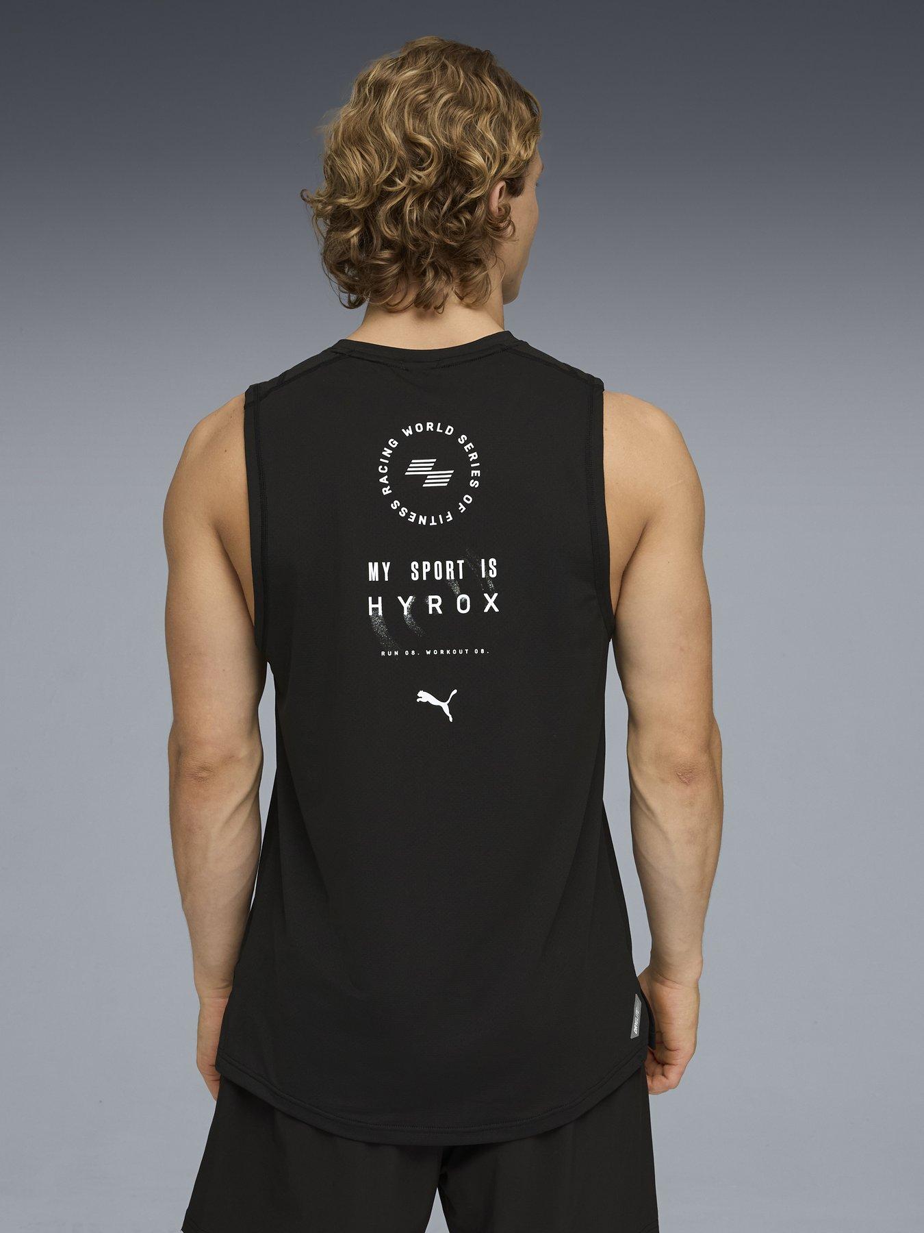 Image 2 of 5 of Puma Mens Training X Hyrox Dryelite Training Tank - Black