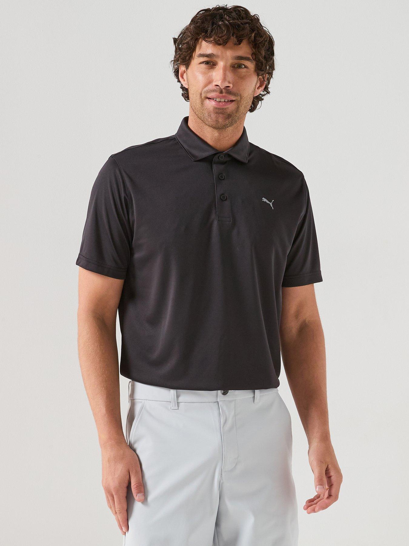 Puma Mens Golf Pure 3.0 Polo - Black