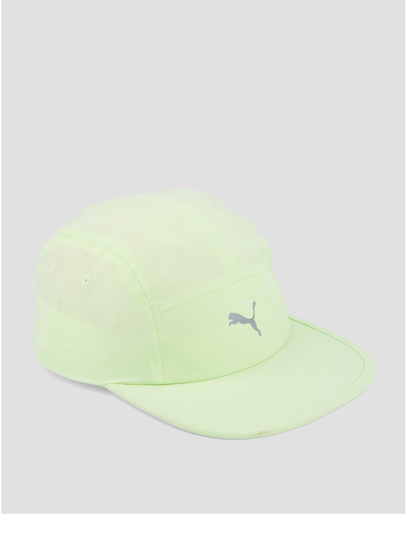 Puma Mens Running Essentials 5 Panel Cap - Yellow