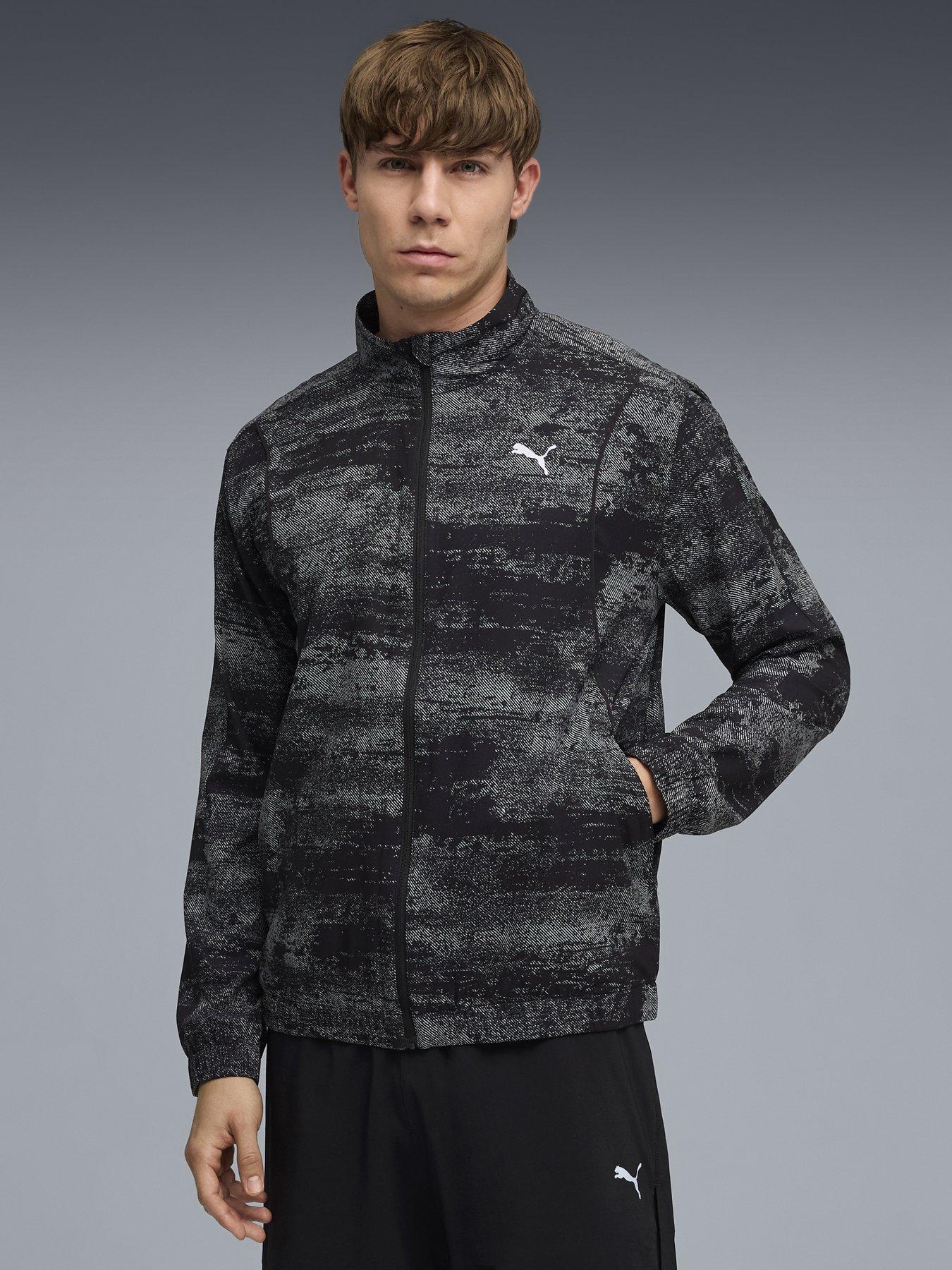  image of puma-mens-running-velocity-printed-woven-jacket-black