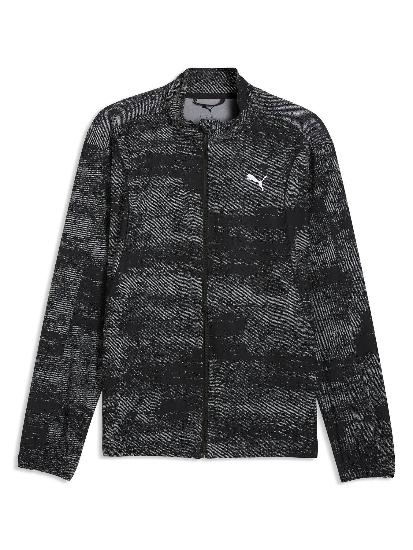 image of puma-mens-running-velocity-printed-woven-jacket-black