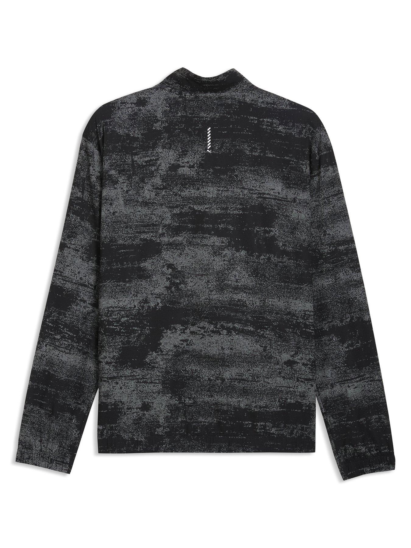  image of puma-mens-running-velocity-printed-woven-jacket-black